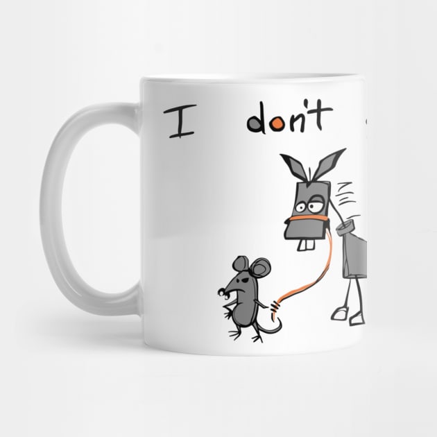 I Don't Give A Rats Ass by Litehouse Tees